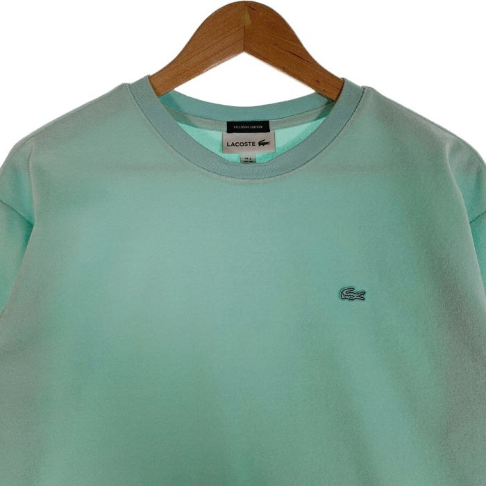 LACOSTE ラコステ B&Y ユナイテッドアローズ パイル地 ショートスリーブTシャツ エメラルドグリーン Size FR 2 福生店