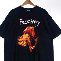 90's Buckcherry バックチェリー TIMEBOM Self Titled Debut Tour 半袖 プリント Tシャツ ブラック Size XL 福生店