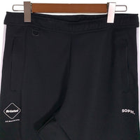F.C.Real Bristol エフシー レアル ブリストル SOPH. ソフ  23AW TRAINING TRACK RIBBED PANTS トレーニング トラック リベット パンツ ブラック FCRB-232071 Size L 福生店