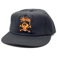 90´s OLD STUSSY ステューシー キャップ スカル 黒タグ