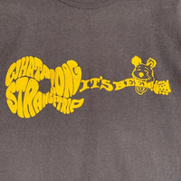 BOOTLEGGERS ブートレガース IT'S BEEN プリントTシャツ チャコールグレー Size M 福生店