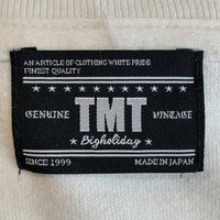 TMT ティーエムティー BIGHOLIDAY プリント ロングスリーブTシャツ ホワイト Size L相当 福生店