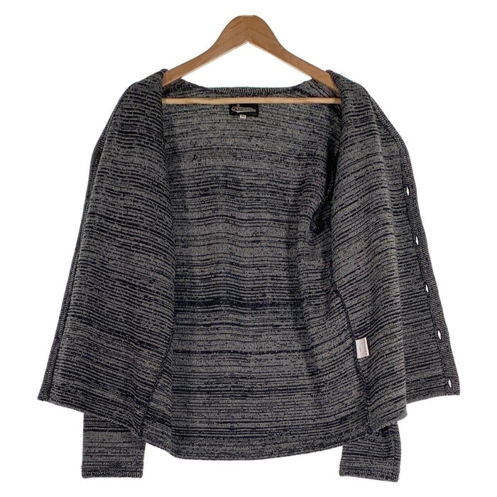 Attractions アトラクションズ ウール アクリル ニットカーディガン ブラック Size 38 福生店