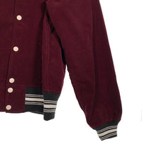 GROOVIN HIGH グルービンハイ コーデュロイ スタジャン ジャケット スナップボタン ボルドー Size M 福生店