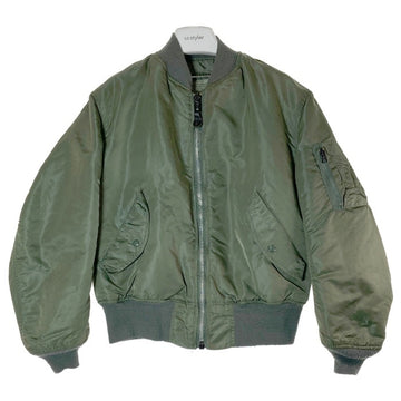 ALPHA INDUSTRIES アルファインダストリーズ USA製 MA-1 グラウンドクルー オリーブ sizeM 瑞穂店
