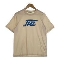 Wales Bonner ウェールズボナー 24AW HOWARD UNIVERSITY JAZZ T-SHIRT 半袖 プリントTシャツ ナチュラル Size M 福生店
