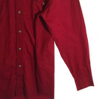 Wrangler ラングラー Painted Desert Basic Western Shirt 長袖 ボタンダウン ウエスタン シャツ バーガンディー Size XL 福生店