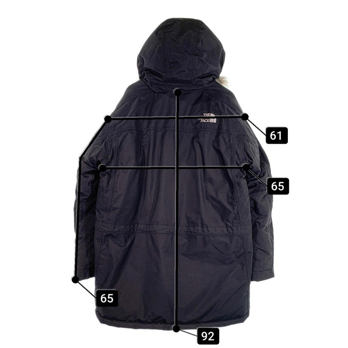 THE NORTH FACE ノースフェイス Mcmurdo Parka マクマードパーカ ファー ダウン ナイロンジャケット ブラック ND51901Z Size XL 福生店