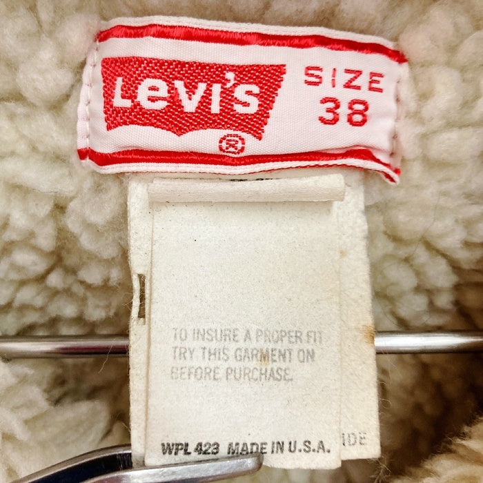 Levi's リーバイス 70605-0213 デニムボアジャケット USA製 インディゴ size38 瑞穂店