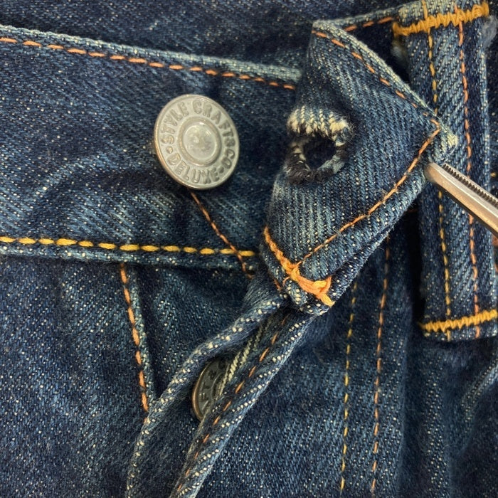 EVISU エヴィス No.2 2001 テーパードデニムパンツ ジーンズ ブルーカモメ インディゴ size32×36 瑞穂店