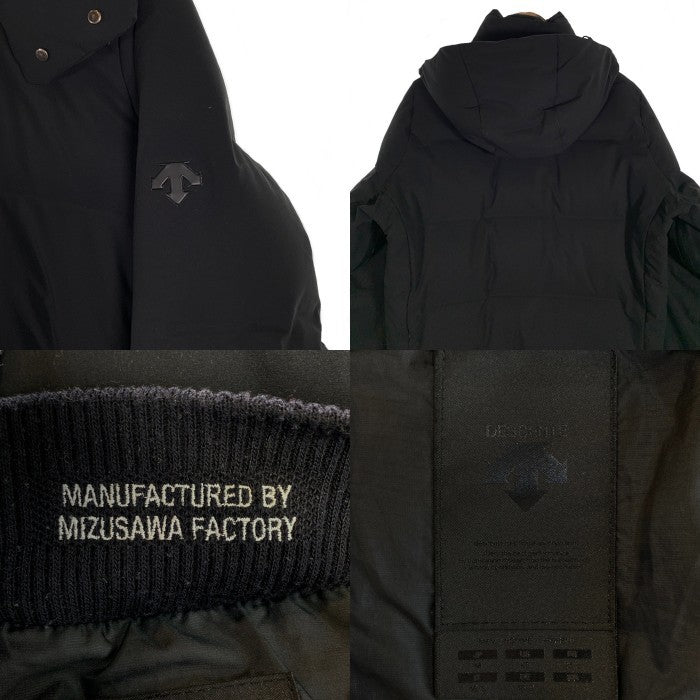 DESCENTE ALLTERRAIN デサントオルテライン ANCHOR アンカー 水沢ダウン ジャケット ブラック DIA3473 Size JP M 福生店
