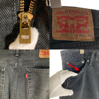 Levi's リーバイス 505 デニムパンツ ブラック 505-0260 Size w36 L29 福生店