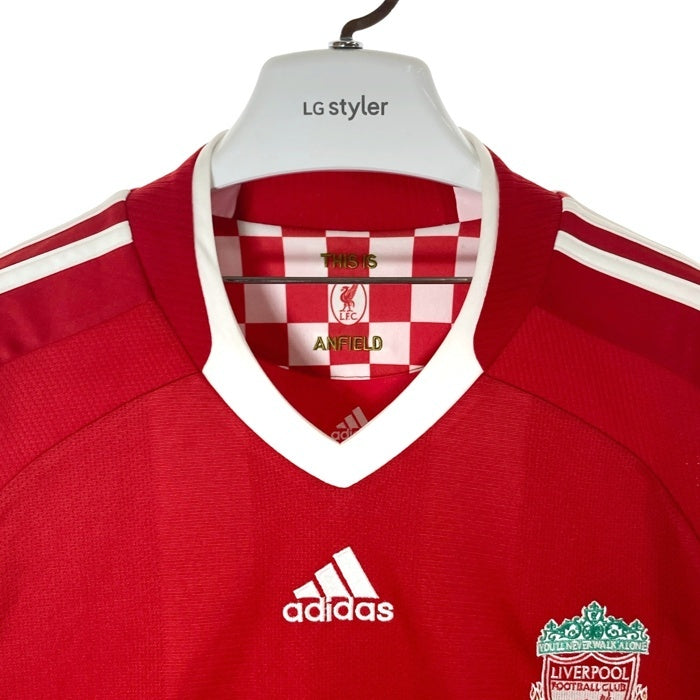 adidas アディダス Liverpool FC リヴァプール 08-09 ホーム ユニフォーム レッド size2XO 瑞穂店
