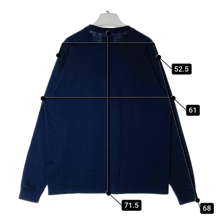 KITH キス TREATS Mosaic Rose L/S Tee モザイクローズ 長袖Tシャツ ネイビー sizeL 瑞穂店