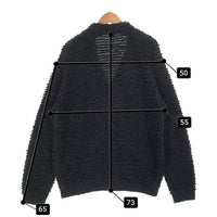 SUPREME シュプリーム 24AW Textured Knotted Cardigan テクスチャーノットカーディガン ブラック アクリル Size L 福生店