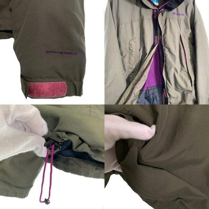 COLUMBIA コロンビア ジップアップ ナイロン ジャケット オリーブ 211PM2634 Size L 福生店