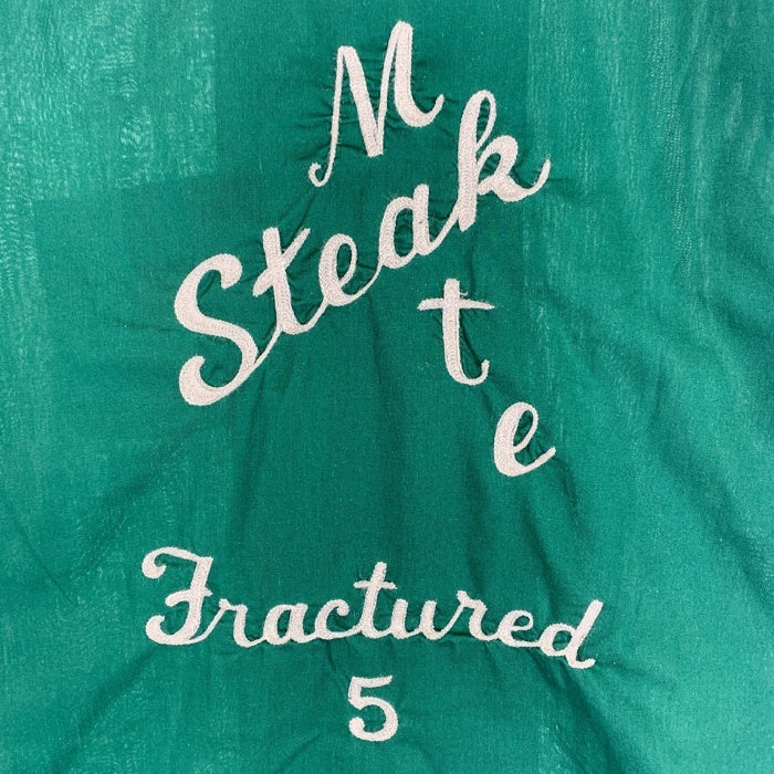 70's Hilton ヒルトン ボーリングシャツ 半袖 グリーン USA製 Size L 福生店