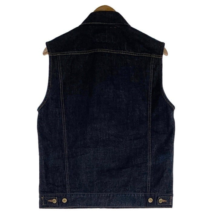 CUT-RATE カットレイト デニムベスト インディゴ Size L 福生店