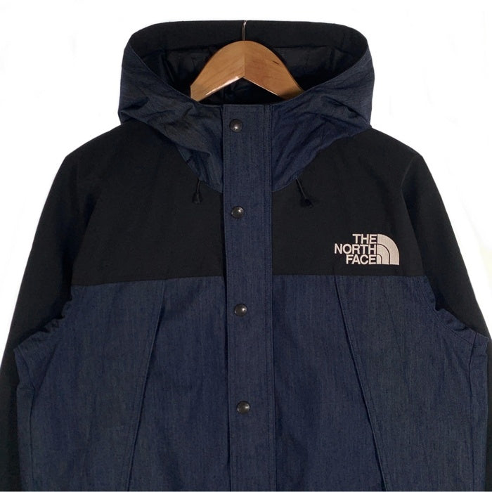 THE NORTH FACE ノースフェイス Mountain Light Denim Jacket マウンテンライトデニムジャケット GORE-TEX インディゴ ブラック NP12032 Size M 福生店