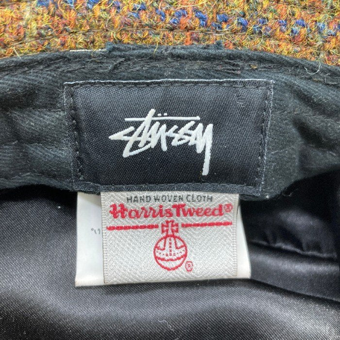 STUSSY ステューシー× Harris Tweed  ハリスツイード バケットハット ミックス sizeL/XL 瑞穂店