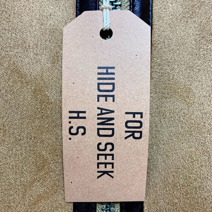 HIDE AND SEEK ハイドアンドシーク B-3 JACKET フェイクムートン フライトジャケット ベージュ HJ-110122 Size M 瑞穂店