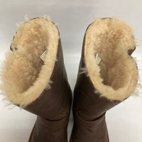 UGG アグ 5678 KENSINGTON ケンジントン シープライナー エンジニアブーツ ブラウン size24cm 瑞穂店