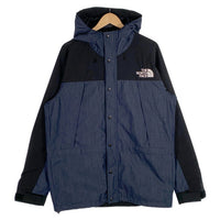 THE NORTH FACE ノースフェイス Mountain Light Denim Jacket マウンテンライト デニムジャケット インディゴ ブラック NP12032 Size XL 福生店