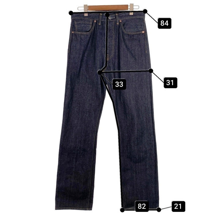 Levi's リーバイス S501XX デニムパンツ 1944年モデル 大戦モデル 復刻 ビッグE 赤耳 ボタン裏3015 インディゴ 44501-0088 Size W34 L34 福生店