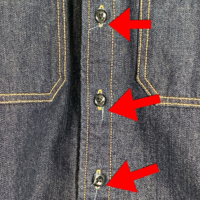 CAMCO カムコ デニムワークシャツ インディゴ Size S 福生店