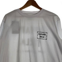 CAPTAINS HELM キャプテンズヘルム SYL LOGO L/S TEE ロゴプリント ロングスリーブTシャツ 長袖 ホワイト CH23-SP-T02 Size  L 福生店
