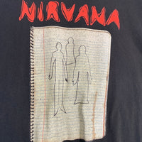 00's NIRVANA ニルヴァーナ Ghost Note ゴーストノート 半袖 Tシャツ ブラック Size L 福生店