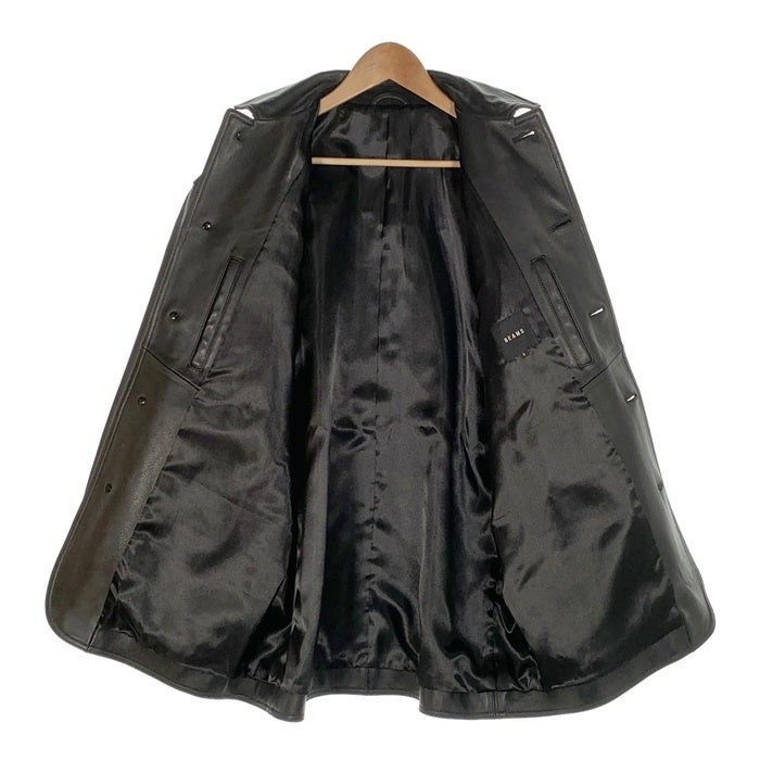 楽天市場】BEAMS ビームス シープスキン カーコート レザー