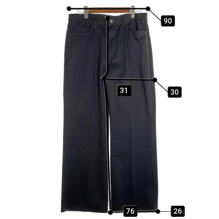 Levi's リーバイス STA PREST FLARE スタ プレスト フレア ツイルパンツ チャコール A3552-0000 Size W33 L30 福生店