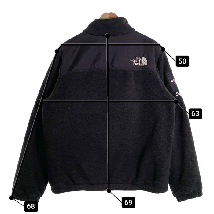 SUPREME シュプリーム THE NORTH FACE ノースフェイス 18AW Expedition Fleece Jacket エクスペディション フリース ジャケット ブラック NF0A3SE4 GORE-TEX ゴアテックス Size L 福生店