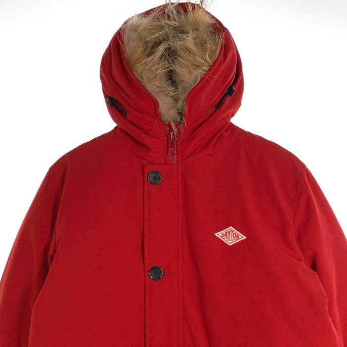 DANTON ダントン 14AW TUSSAH DOWN P ダウンパーカ ジャケット レッド ラクーンファー Size 40 福生店