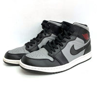 NIKE ナイキ 554724-096 AIR JORDAN 1 MID スニーカー ブラック size26.5cm 瑞穂店