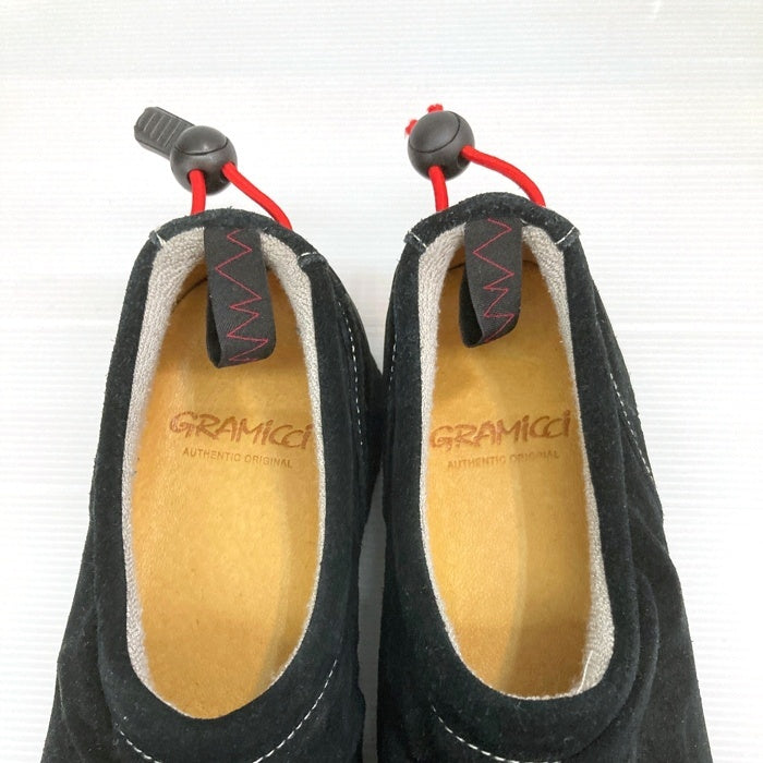 GRAMICCI グラミチ LOAM ローム スウェードモックシューズ スリッポン ブラック ビブラムソール Size 26cm 瑞穂店