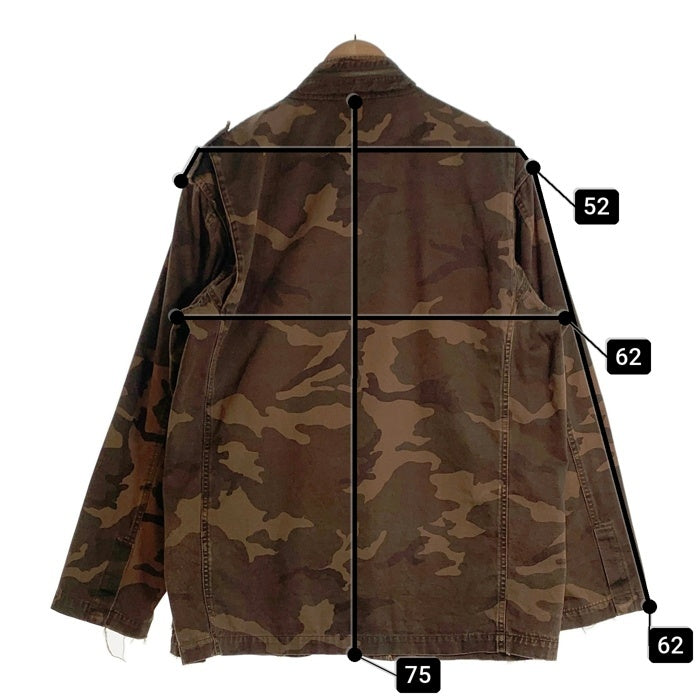 STUSSY ステューシー ミリタリージャケット ウッドランド カモ Size XL 福生店