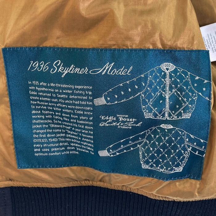 Eddie Bauer エディーバウアー 1936年復刻 Skyliner ダウンジャケット ブラック sizeXS 瑞穂店