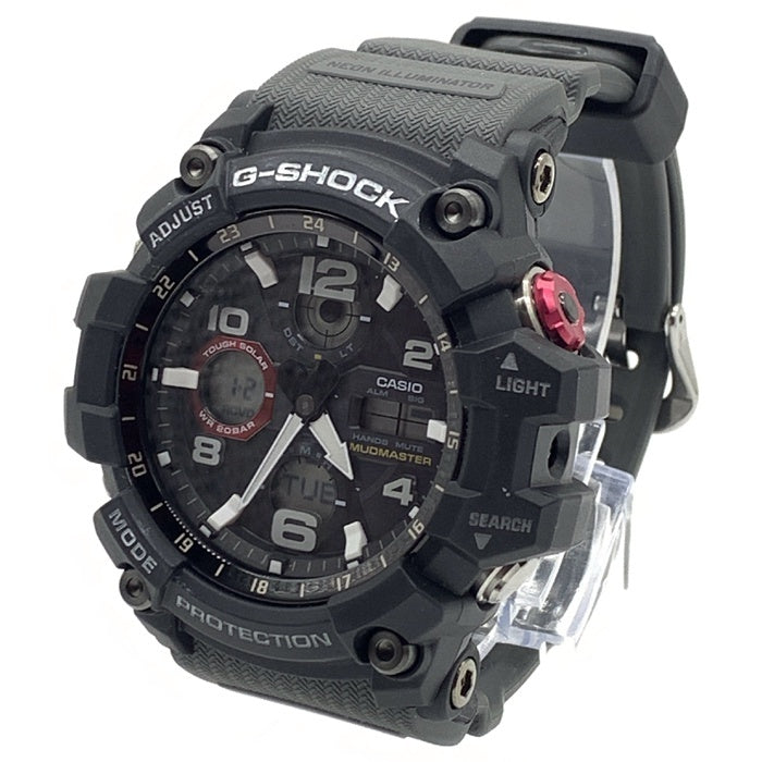 CASIO カシオ G-SHOCK MUDMASTER マッドマスター デジアナ クォーツ腕時計 GWG-100 ブラック 福生店