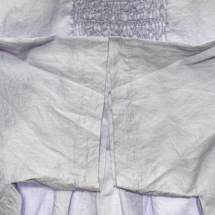 ARTS&SCIENCE アーツアンドサイエンス コットン リネン ブラウス シャツ ラベンダー 0241-L6180-1070 Size 1 瑞穂店