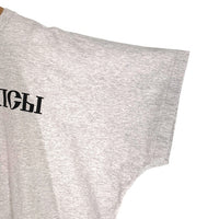 YZY イージー GOSHA ゴーシャラブチンスキー プリントTシャツ アッシュグレー Size 2 福生店