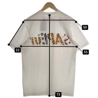 SAPEur サプール アニマルロゴプリント Tシャツ ホワイト A0021-091 Size M 福生店