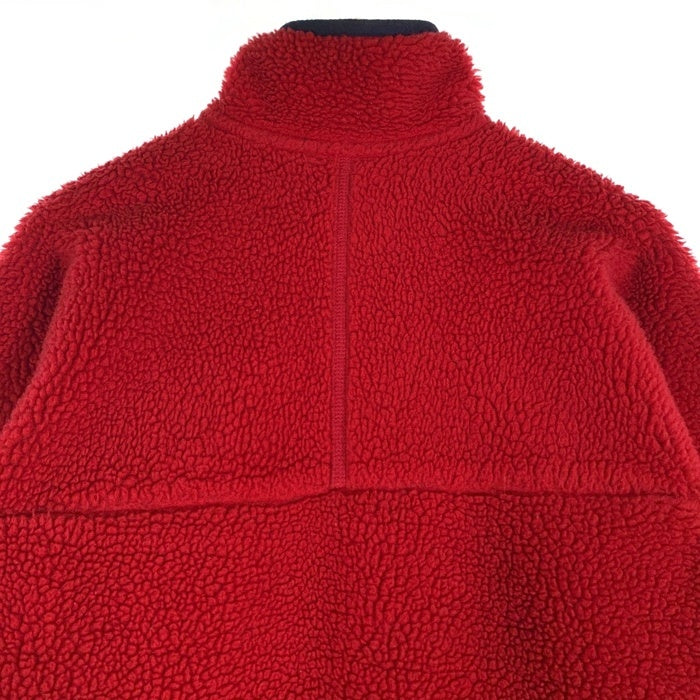 Patagonia パタゴニア Retro Cardigan レトロカーディガン ジップアップ フリース ジャケット レッド 23022 USA製 Size L 福生店
