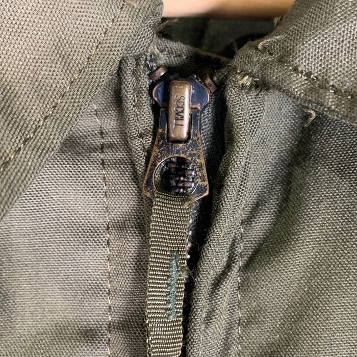 80`s U.S.ARMY 米軍 CVC ノーメックス コールドウェザー タンカースジャケット オリーブ 8415-01-074-9423 Size L-L 福生店