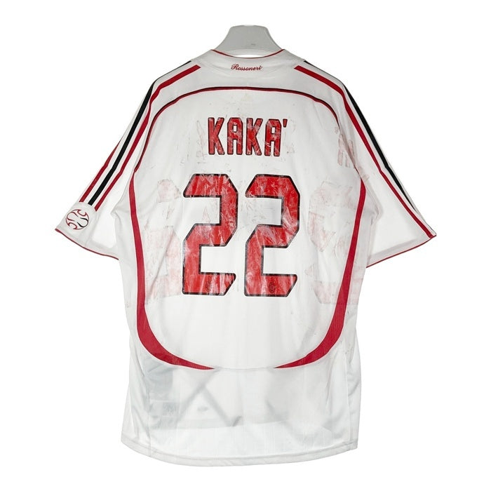 adidas アディダス R4947 ACミラン 06/07 ユニフォーム ＃22 カカ ホワイト sizeXL 瑞穂店