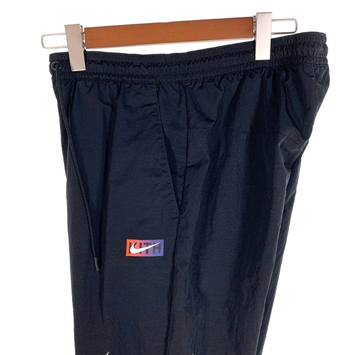 NIKE ナイキ 21AW KITH キス Knicks ニューヨーク・ニックス ナイロン トラックパンツ ブラック CZ1802-010 Size M 福生店