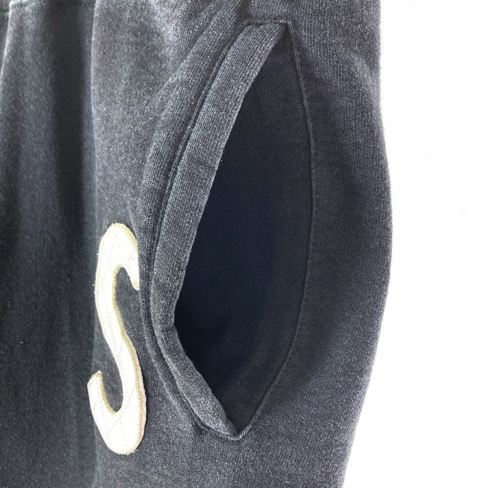Supreme シュプリーム S logo sweat pant 20SS スウェット キルティング パンツ ブラック sizeL 瑞穂店
