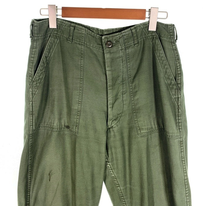60's U.S.ARMY 米軍 ベイカーパンツ オリーブ 8405-782-3172 OG-107 67年会計 Size 34×29 福生店