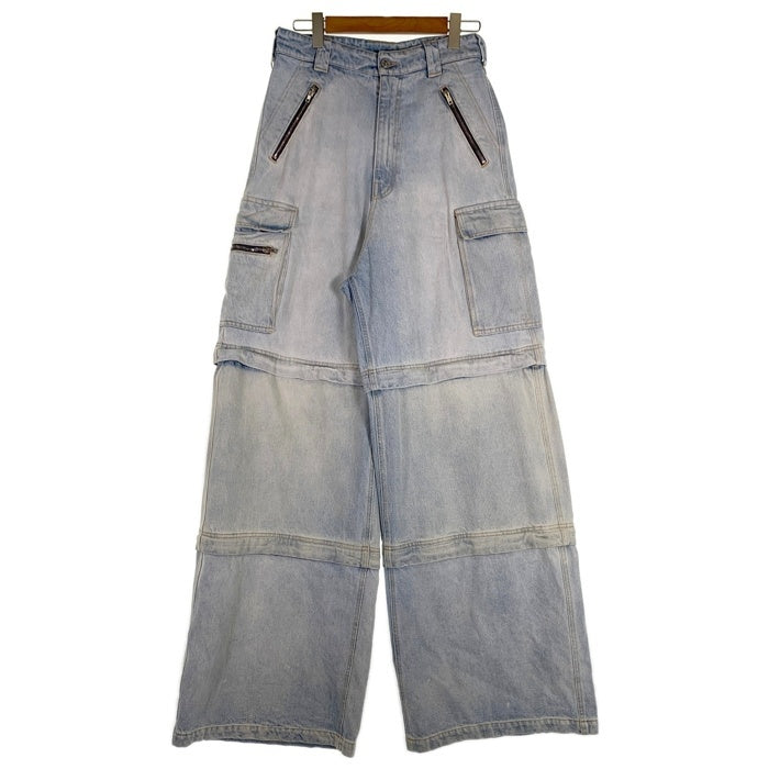 VETEMENTS ヴェトモン 22AW Transformer Baggy Jeans トランスフォーマー バギージーンズ ライトブルー UE54PA300N Size 29 福生店